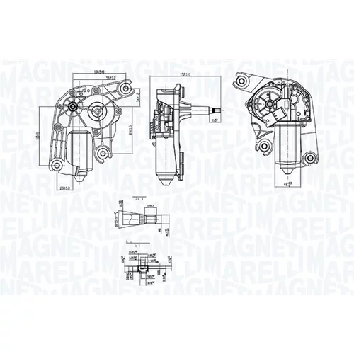 Motor stieračov MAGNETI MARELLI 064074000010