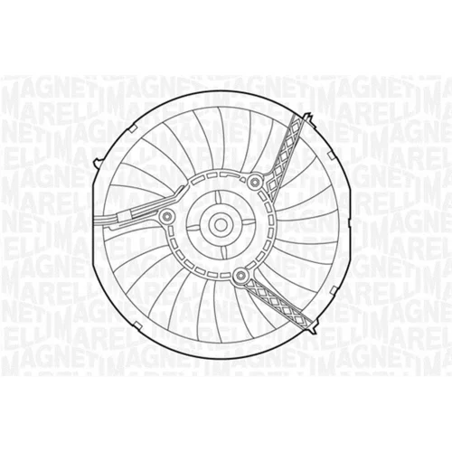 Ventilátor chladenia motora MAGNETI MARELLI 069422265010