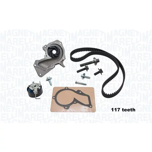 Vodné čerpadlo + sada ozubeného remeňa MAGNETI MARELLI 341405780001