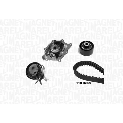 Vodné čerpadlo + sada ozubeného remeňa MAGNETI MARELLI 341406700001