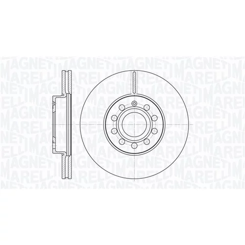 Brzdový kotúč MAGNETI MARELLI 361302040693