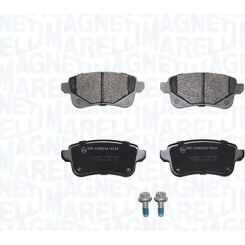 Sada brzdových platničiek kotúčovej brzdy MAGNETI MARELLI 363916061193