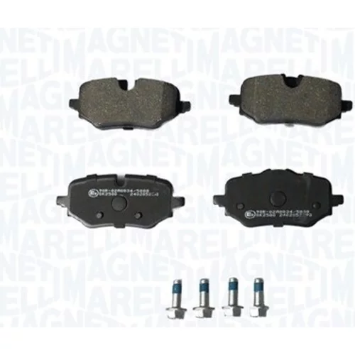 Sada brzdových platničiek kotúčovej brzdy MAGNETI MARELLI 363916061408