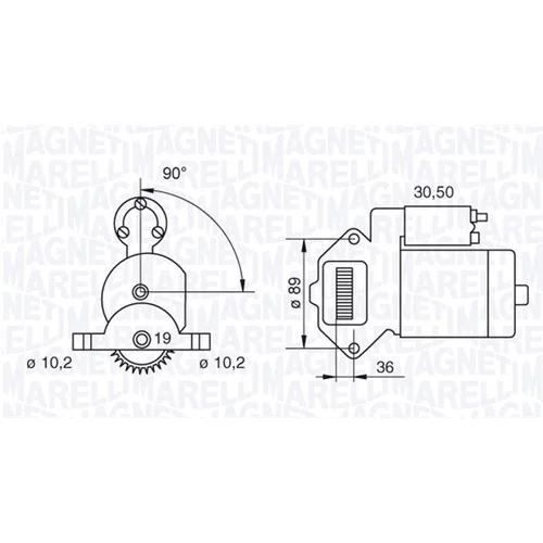 Štartér MAGNETI MARELLI 063187051010
