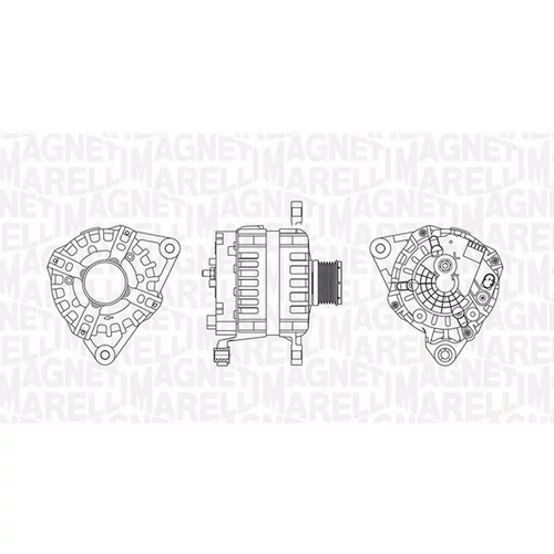 Alternátor MAGNETI MARELLI 063731603510