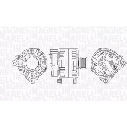 Alternátor MAGNETI MARELLI 063737614610
