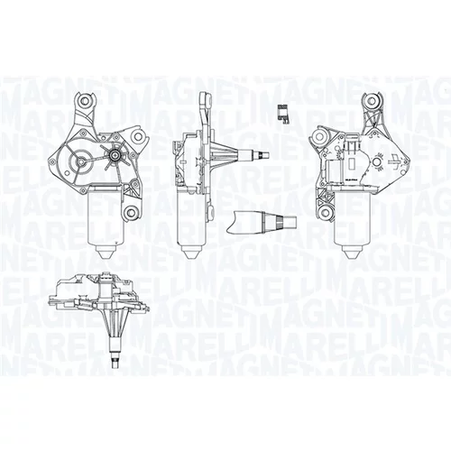 Motor stieračov MAGNETI MARELLI 064070300010