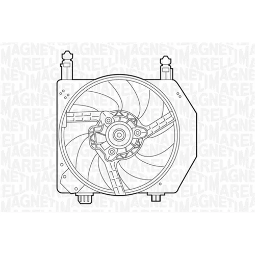 Ventilátor chladenia motora MAGNETI MARELLI 069422305010