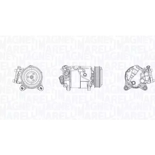 Kompresor klimatizácie MAGNETI MARELLI 350103030005