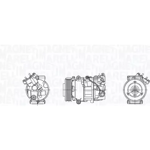 Kompresor klimatizácie MAGNETI MARELLI 350103030029