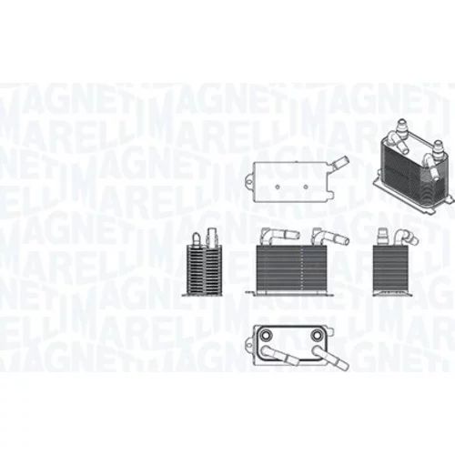 Chladič motorového oleja MAGNETI MARELLI 350300006900