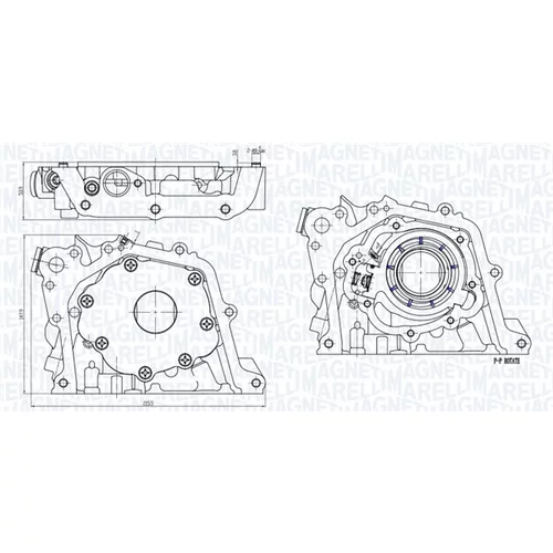 Olejové čerpadlo 351516000126 (MAGNETI MARELLI) - obr. 1