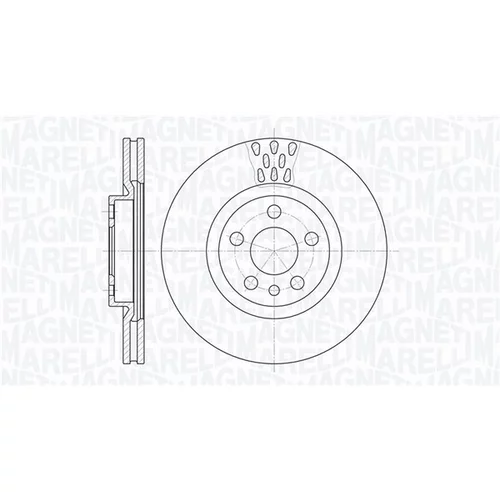 Brzdový kotúč MAGNETI MARELLI 361302040248