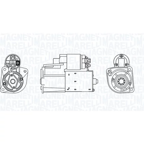 Štartér MAGNETI MARELLI 063720103610