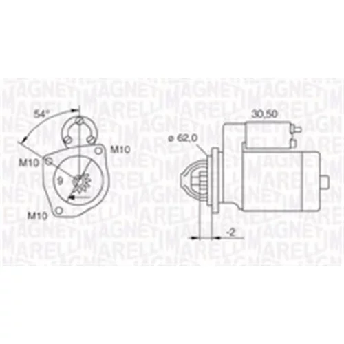 Štartér 063720566010 (MAGNETI MARELLI)