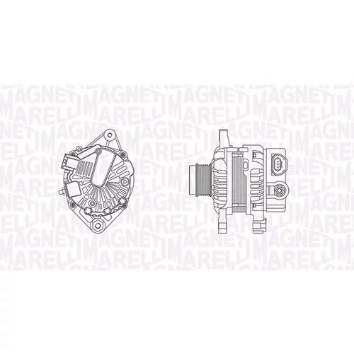 Alternátor MAGNETI MARELLI 063731619210