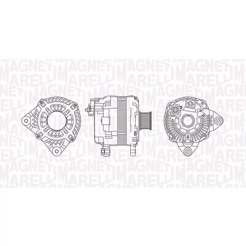 Alternátor MAGNETI MARELLI 063731656110