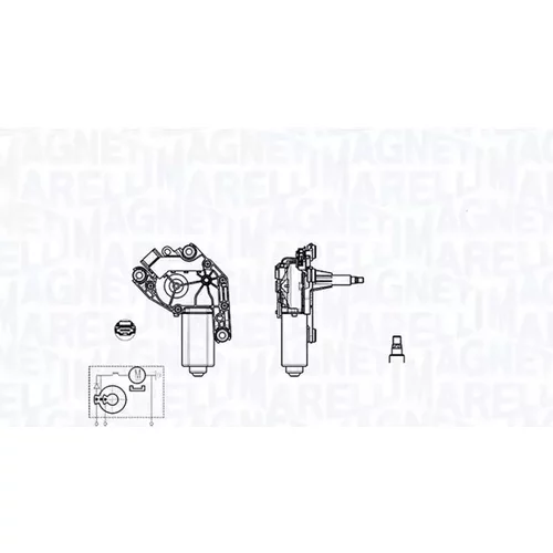 Motor stieračov MAGNETI MARELLI 064381900010