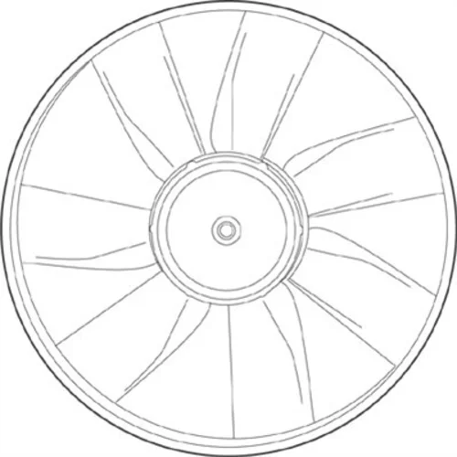 Ventilátor chladenia motora MAGNETI MARELLI 069422222010
