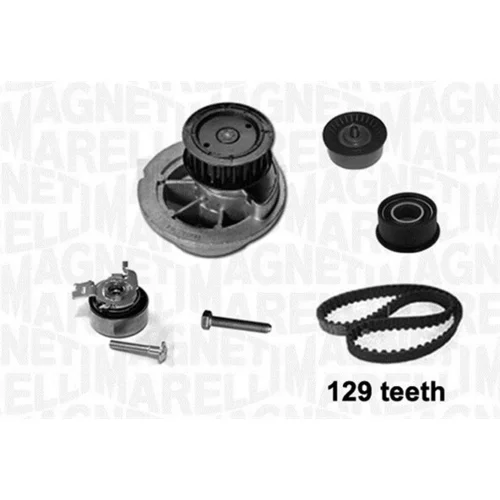 Vodné čerpadlo + sada ozubeného remeňa MAGNETI MARELLI 341405720003