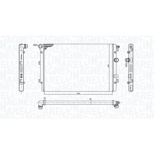 Chladič motora MAGNETI MARELLI 350213167400
