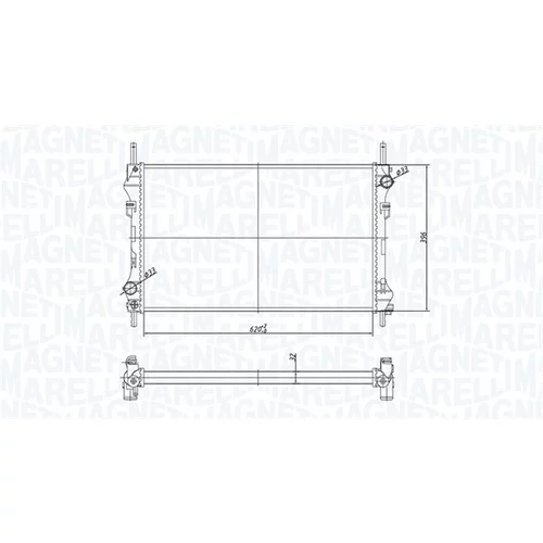 Chladič motora MAGNETI MARELLI 350213183300