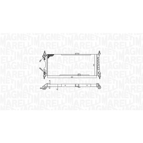 Chladič motora 350213588000 (MAGNETI MARELLI) - obr. 1
