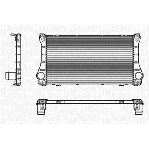 Chladič plniaceho vzduchu MAGNETI MARELLI 351319201690