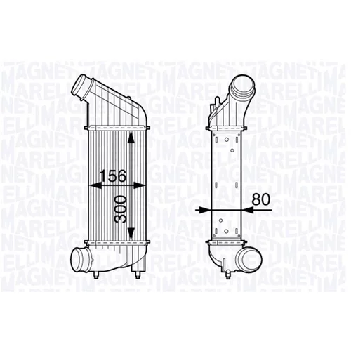 Chladič plniaceho vzduchu MAGNETI MARELLI 351319202040