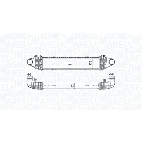 Chladič plniaceho vzduchu MAGNETI MARELLI 351319204520