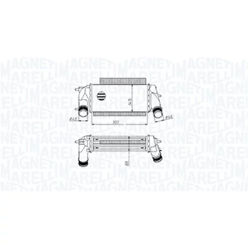 Chladič plniaceho vzduchu 351319205490 (MAGNETI MARELLI) - obr. 1