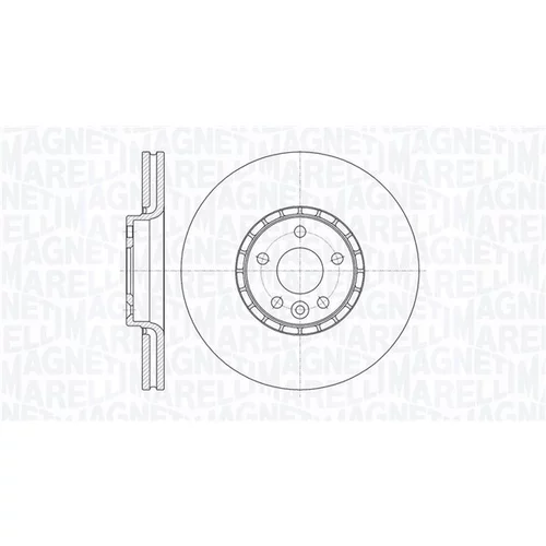 Brzdový kotúč MAGNETI MARELLI 361302040594