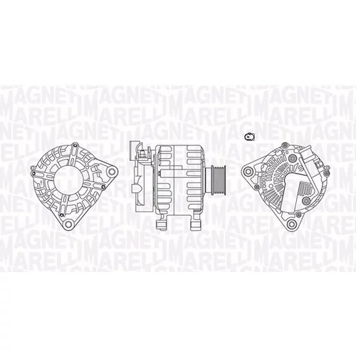 Alternátor MAGNETI MARELLI 063731659410