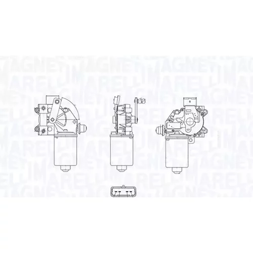 Motor stieračov MAGNETI MARELLI 064381400010