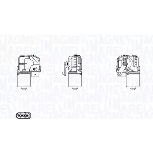 Motor stieračov MAGNETI MARELLI 064383000010