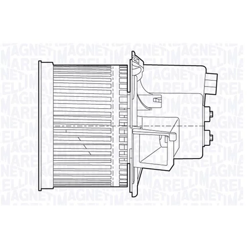 Vnútorný ventilátor MAGNETI MARELLI 069412653010