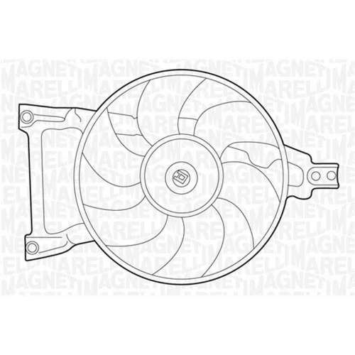 Ventilátor chladenia motora MAGNETI MARELLI 069422200010
