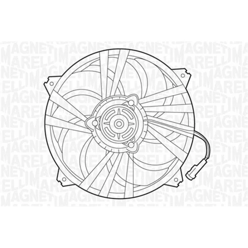 Ventilátor chladenia motora MAGNETI MARELLI 069422292010