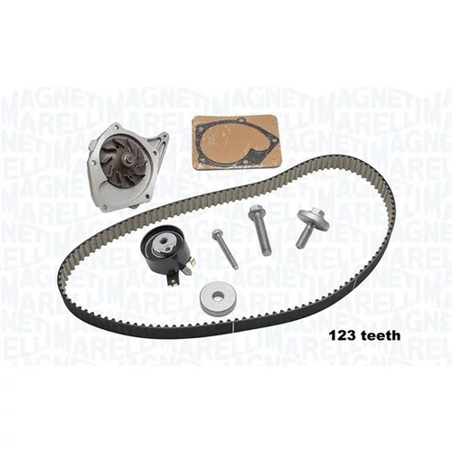 Vodné čerpadlo + sada ozubeného remeňa MAGNETI MARELLI 341404170002