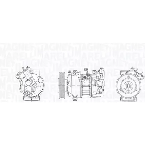 Kompresor klimatizácie MAGNETI MARELLI 350103030019