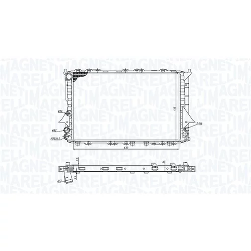 Chladič motora 350213189900 (MAGNETI MARELLI) - obr. 1