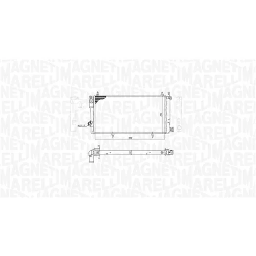 Chladič motora 350213786000 (MAGNETI MARELLI) - obr. 1