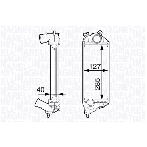 Chladič plniaceho vzduchu 351319202560 (MAGNETI MARELLI)