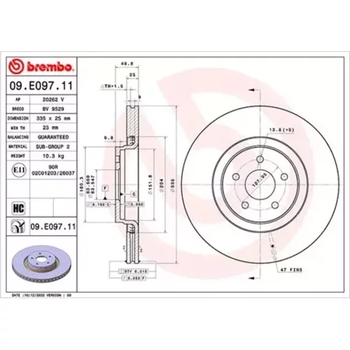 Brzdový kotúč MAGNETI MARELLI 360406172901
