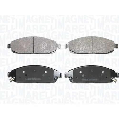 Sada brzdových platničiek kotúčovej brzdy MAGNETI MARELLI 363916061386