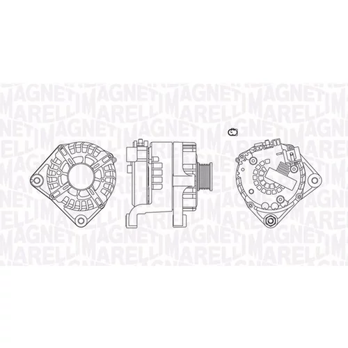 Alternátor MAGNETI MARELLI 063731214310