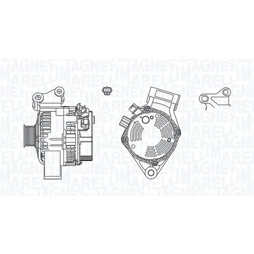 Alternátor 063731340010 (MAGNETI MARELLI)