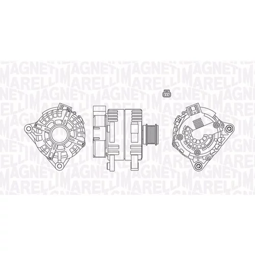 Alternátor MAGNETI MARELLI 063731638210