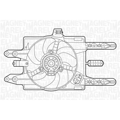 Ventilátor chladenia motora MAGNETI MARELLI 069422018010