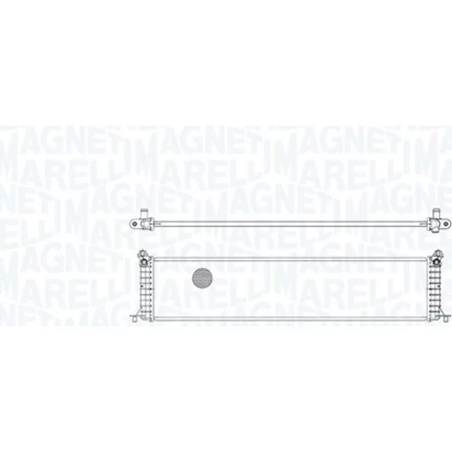 Chladič motora MAGNETI MARELLI 350213222400